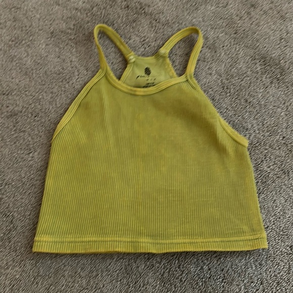 YELLOW GREEN FP MOVEMENT TANK TOP!! - Picture 1 of 3